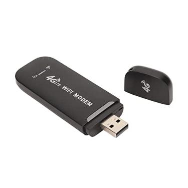 Imagem de Roteador 4G LTE USB, Roteador WiFi Portátil 4G LTE USB Ponto de Acesso Móvel de Bolso, Modem WiFi Dispositivos Móveis de Internet, Mini Roteador de Ponto de Acesso Portátil para