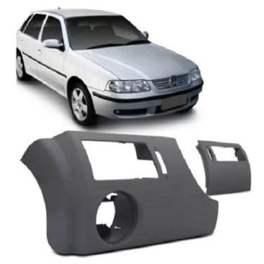 Imagem de Moldura Painel Gol Saveiro Parati G3 00 A 2005 Cinza Flanel