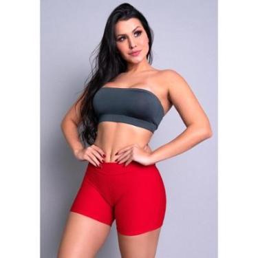Imagem de Short MVB Modas Curto Bolha Feminino-Feminino
