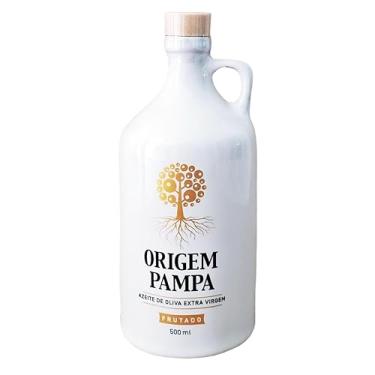 Imagem de Azeite de Oliva Extra Virgem Origem Pampa Frutado Embalagem de Porcelana (500 ml)