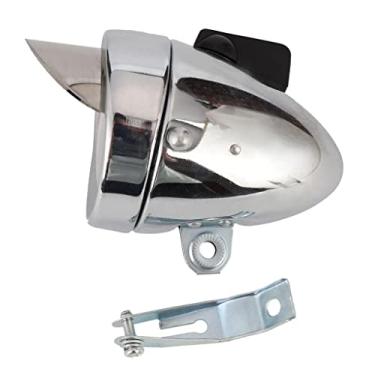 Imagem de Almencla vintage frente lâmpada de lámpara 1 led farol com suporte, Prata