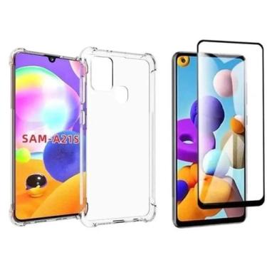 Imagem de Capinha Anti Impacto + Película Vidro 3D Galaxy A21s - Universo