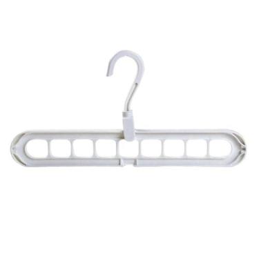 Imagem de Triplique Seu Armário Cabide Organizador Roupas Bolsas Rosa - Top Tota