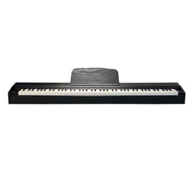 Imagem de Piano Digital De Madeira Com Teclas Martelo Sensitiva Preto