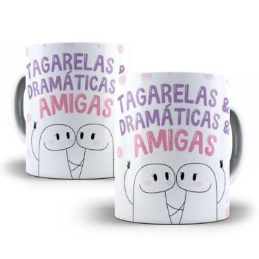 Imagem de Xícara Café Amigas Personalizada-Tagarela Dramática - St Personalizado