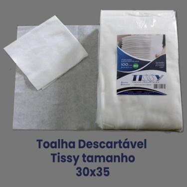 Imagem de TOALHAS DESCARTAVEIS 300 UNIDADES 30x35 ALTA QUALIDADE TISSY