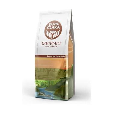 Imagem de Café Torrado e Moído Serra da Canastra Gourmet Santa Clara Pacote 250g