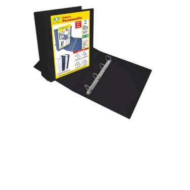 Imagem de Fichário Personnalite 4 Arg A4 Preto 262x310x75 4754-pt Acp