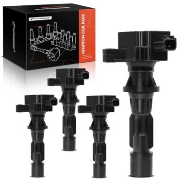 Imagem de Conjunto de 4 bobinas de ignição A-Premium para Ford Fusion Mercury Milão 2006-2009 2.3L I4