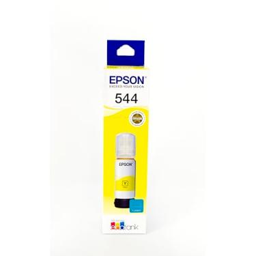 Imagem de Garrafa De Tinta Original Epson Ecotank T544 Amarelo - T544422