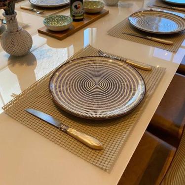 Imagem de Sousplat Jogo Americano 2 Lugares Sintético 30cmx40cm - Decore Fácil S