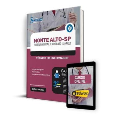 Imagem de Apostila Prefeitura de Monte Alto - SP 2024 - Técnico em Enfermagem - 