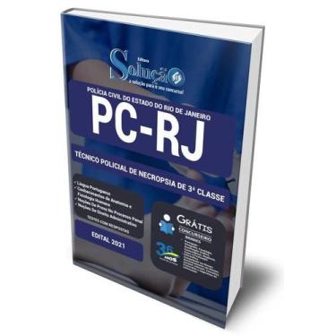 Imagem de Apostila PC-RJ - Técnico Policial de Necropsia de 3ª Classe - Editora 