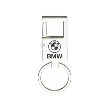Imagem de Chaveiro Para BMW Metal Espelhado Mosquetão  - E - LUALKI STORE LASER