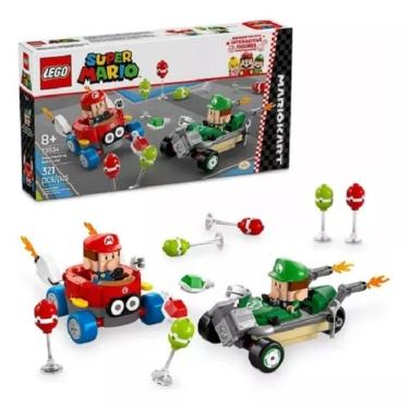 Imagem de Lego 72034 Super Mario Kart – Bebe Mario Vs Luigi Bebe - 321 Peças