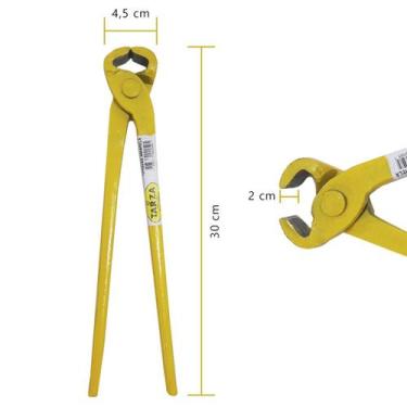 Imagem de Foice Meia Lua + Torquês Amarela    - TARZA