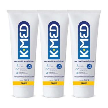 Imagem de Kit c/ 3 unidades - Gel Lubrificante Íntimo K-med 100g - Cimed