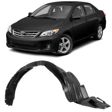 Imagem de Protetor Interno Paralama Toyota Corolla 1.8 2.0 16V 2015 a 2017 Dianteiro Passageiro Riverplast