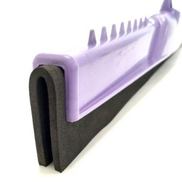 Imagem de Rodo Plástico Borracha Dupla  Máxima Aderência 60cm S/CABO