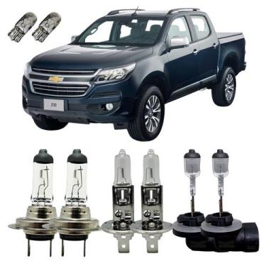 Imagem de Kit Lâmpadas Originais 3200K GM S10 Alto Baixo Milha + T10 - Autovex /