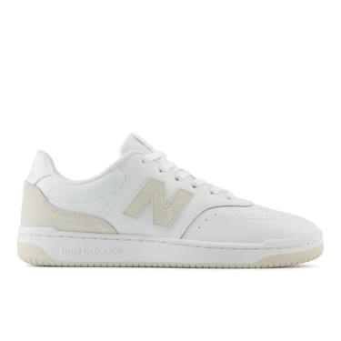 Imagem de New Balance Tênis masculino Bb80 V1, Branco/Moonbeam, 4