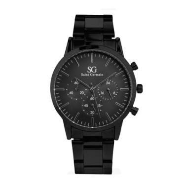 Imagem de Relógio Masculino Chrono Full Black 42mm Saint Germain
