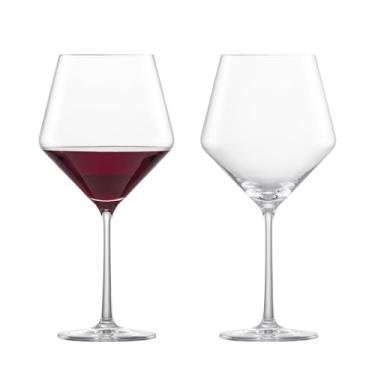 Imagem de Schott Zwiesel Tritan Crystal Glass Pure Stemware Collection Taça de vinho tinto Borgonha, 672 g, conjunto de 2