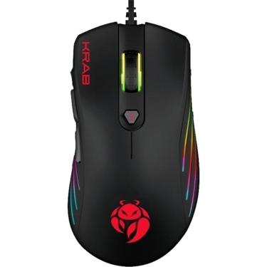 Imagem de Mouse Gamer Krab Specter Kbgmr20 Rgb 10000dpi - Preto (com Cabo)