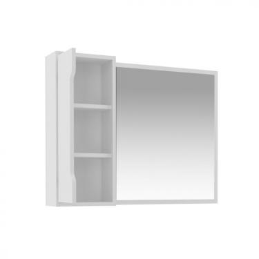 Imagem de Espelheira Para Banheiro Bn3645 C- 1 Porta 80x60 Tecnomobili Branco