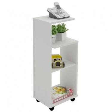 Imagem de Mesa Para Telefone Artely Bis Branco