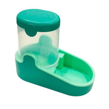 Imagem de Comedouro E Dispensador De Alimentos Para Pets De 2000 Ml Verde/verde-calor