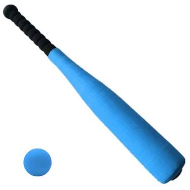 Imagem de Taco de beisebol com bola, taco de beisebol de espuma EVA macia de 53 cm com alça antiderrapante, conjunto educacional e conjunto de bolas presentes para crianças.