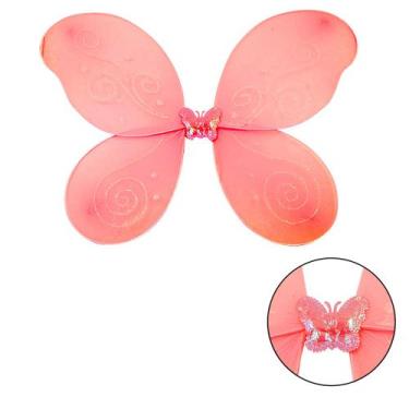 Imagem de Asa Borboleta Festa Fantasia Carnaval Adulto E Infantil - RPires, Verm