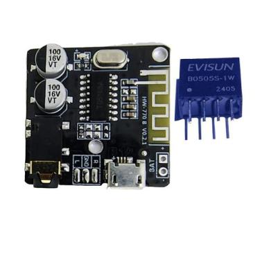 Imagem de Placa Bluetooth 5.0 + B0505s-1w Kit Anti Ruido Sistema Som - ELB
