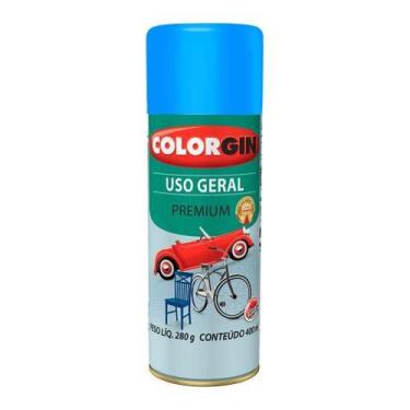 Imagem de Spray Tinta Uso Geral para Bike Azul 400ml - Colorgin