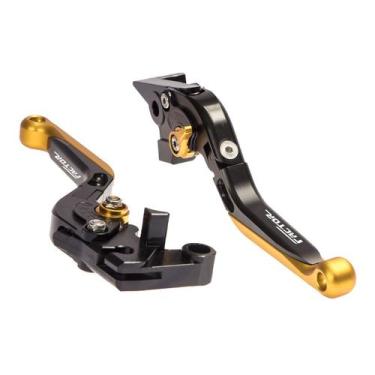 Imagem de Manete Extensível Preto/Dourado Factor 125 150 Disco - Especiais Part'