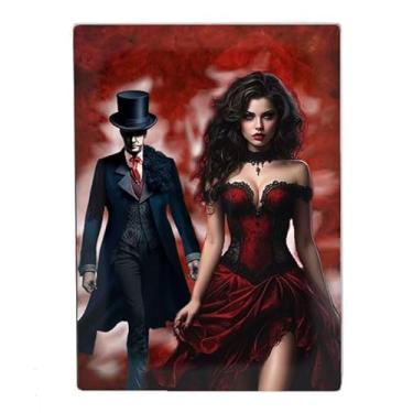 Imagem de Placa Decorativa Marilia Padilha Tranca Rua Pomba Gira