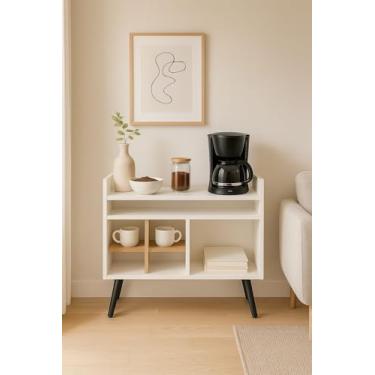 Imagem de Aparador Sala De Estar Decoração Zeus - Branco