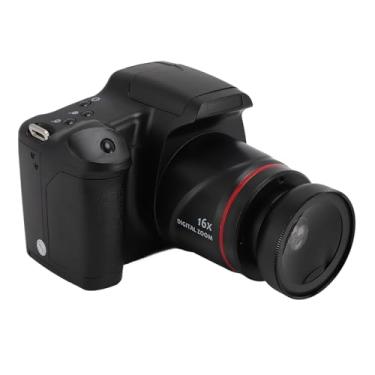 Imagem de Câmera Digital para Fotografia e Vídeo, Câmera Digital Compacta Com Tela Giratória de 180° Com Lupa, Zoom Digital 16X, Tela HD de 2,4 para Viagens