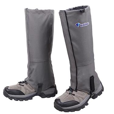 Imagem de Azarxis Polainas para caminhadas ao ar livre, acampamento, corrida, caminhada, mochilão, feminino, masculino, protetor de perna de tornozelo, capa de perneira, respirável, leve, impermeável, durável, envoltório de montanha, escalada