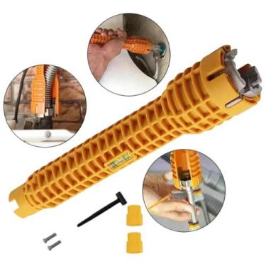 Imagem de Chave Hidráulica Multiuso Torneira Desmontar Apertar Peças Instalação 