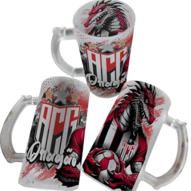 Imagem de Caneca De Chopp De Vidro 475ml Personalizada Com Seu Time (Goianiense)