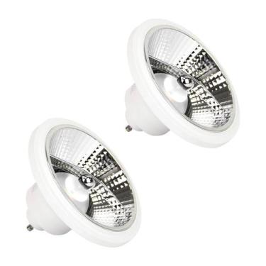 Imagem de Kit 2 black & decker lâmpada led ar111 12w 2700k 100-240v - BLACK&DECK