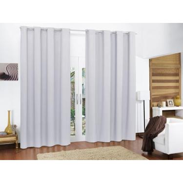 Imagem de cortina blackout grande cortina corta luz 5,60x2,30m cortina plastico 