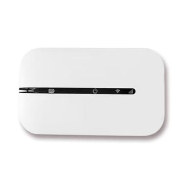 Imagem de 4G Portátil WiFi Hotspot Device Ultra Thin Lightweight Alta velocidade Velocidade Wi -Fi Router com slot para cartão SIM para viagens de negócios materiais abdas 2100mAh Bateria