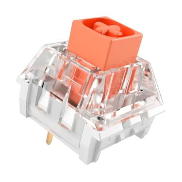 Imagem de Kailh Box Heavy Orange Switches for DIY Mechanical Keyboard,3-pin/60gf Tactile/RGB/LED/IP56 Water&Dustproof/Long Life switches(Orange,36pcs)