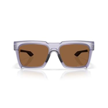 Imagem de Oakley Óculos de sol OO9485 Enigma Ink Square, lilás transparente fosco/bronze Prizm, 59 mm