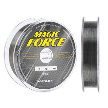 Imagem de Linha Monofilamento Maruri Magic Force 0,37mm 25,0lbs/11,4kg - 100 Met