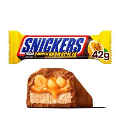 Imagem de Chocolate Snickers Mousse de Maracujá 42g