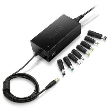 Imagem de Bivolt Fonte Carregador Universal Laptop Notebook Computador - eletrom